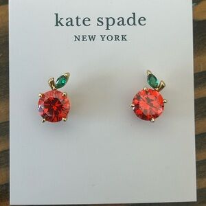 Kate Spade Brilliant State Oranges Post Earrings Gold Tone
